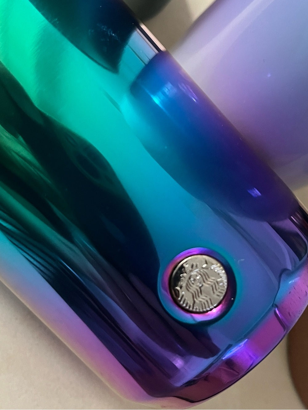 Starbucks 2020 Iridescent Edition Holiday Narrow Tumbler 20oz